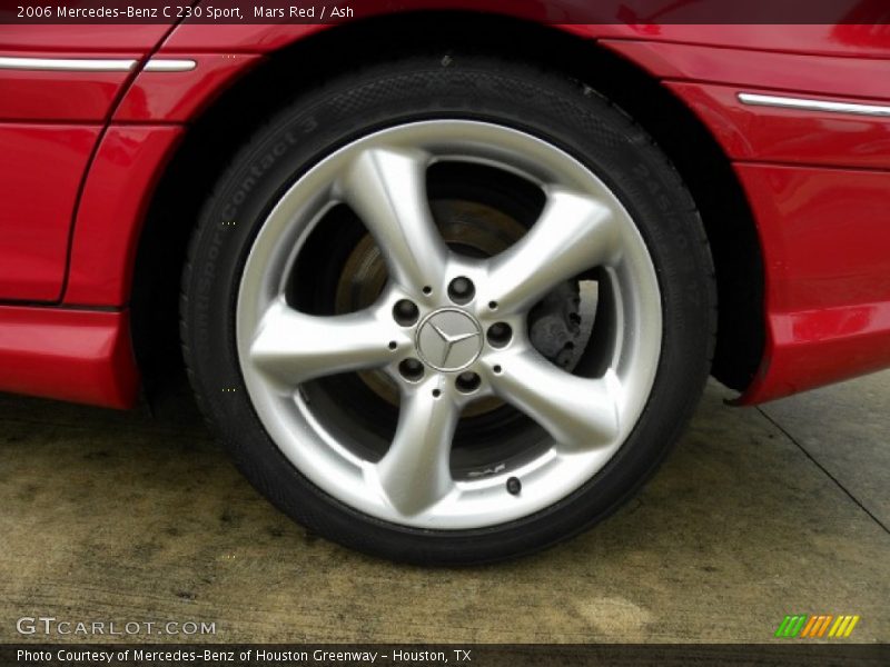 Mars Red / Ash 2006 Mercedes-Benz C 230 Sport