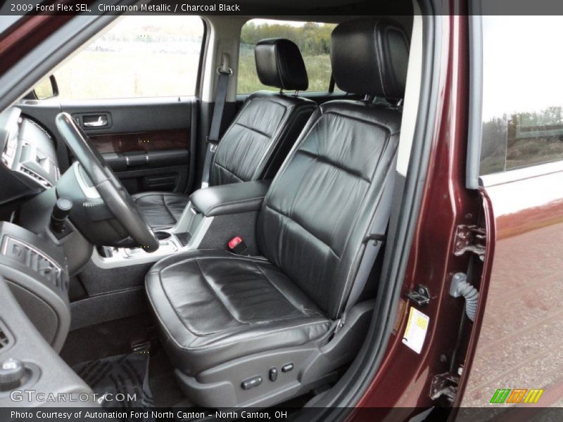 Cinnamon Metallic / Charcoal Black 2009 Ford Flex SEL