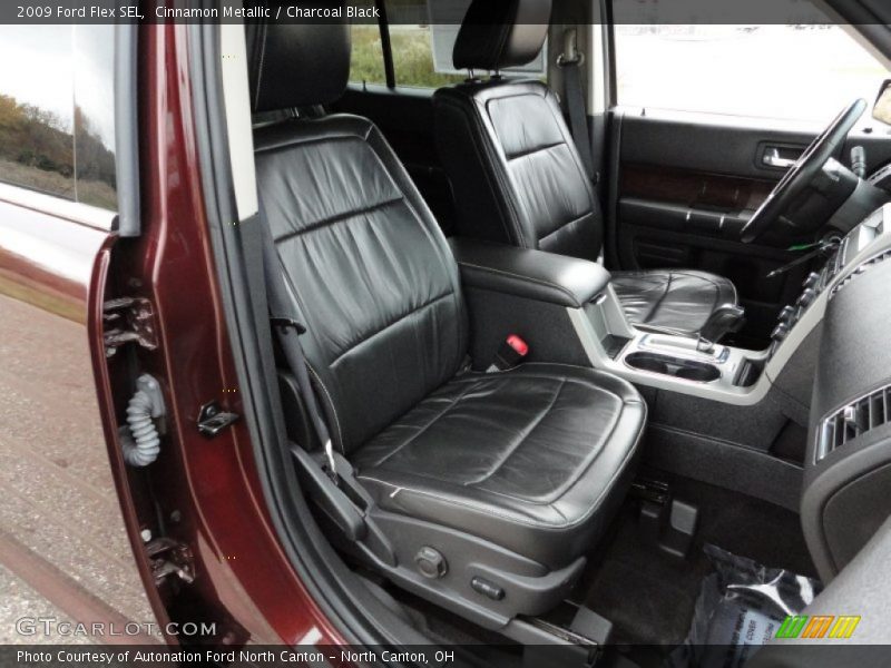 Cinnamon Metallic / Charcoal Black 2009 Ford Flex SEL