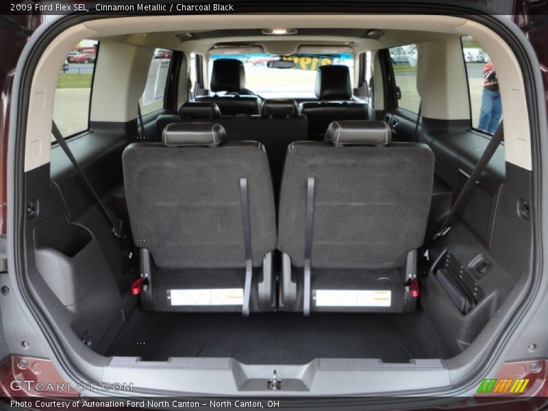 Cinnamon Metallic / Charcoal Black 2009 Ford Flex SEL