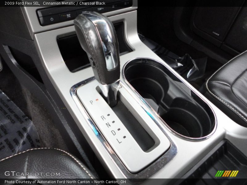 Cinnamon Metallic / Charcoal Black 2009 Ford Flex SEL