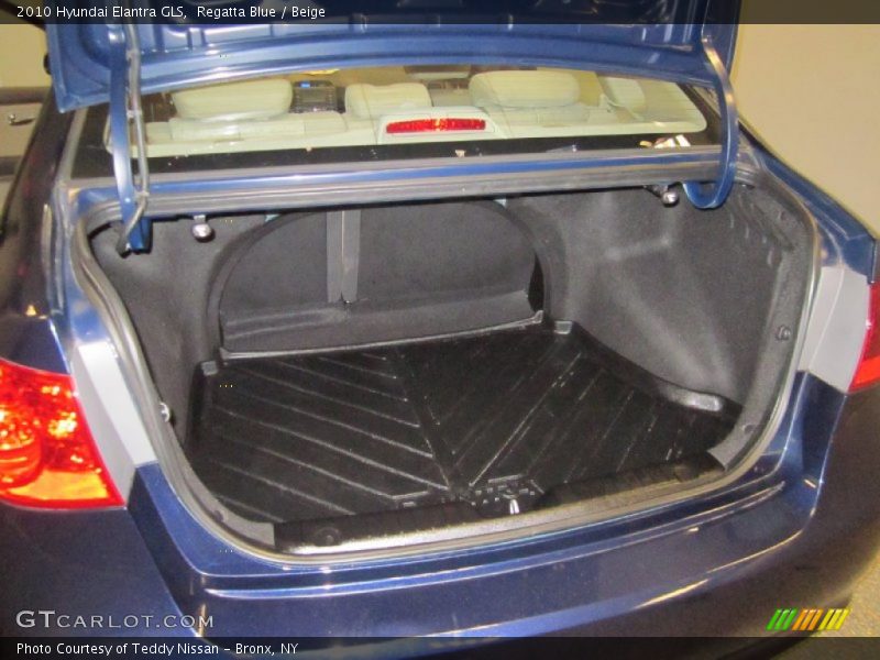 Regatta Blue / Beige 2010 Hyundai Elantra GLS