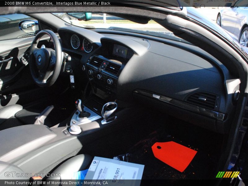 Interlagos Blue Metallic / Black 2008 BMW M6 Convertible