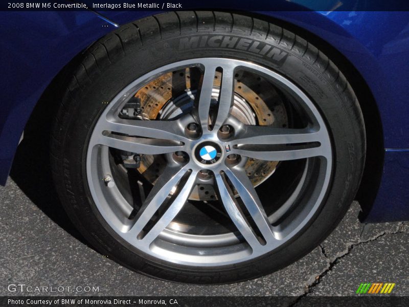 Interlagos Blue Metallic / Black 2008 BMW M6 Convertible