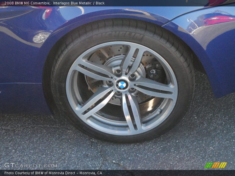 Interlagos Blue Metallic / Black 2008 BMW M6 Convertible