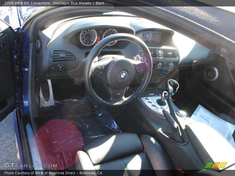 Interlagos Blue Metallic / Black 2008 BMW M6 Convertible