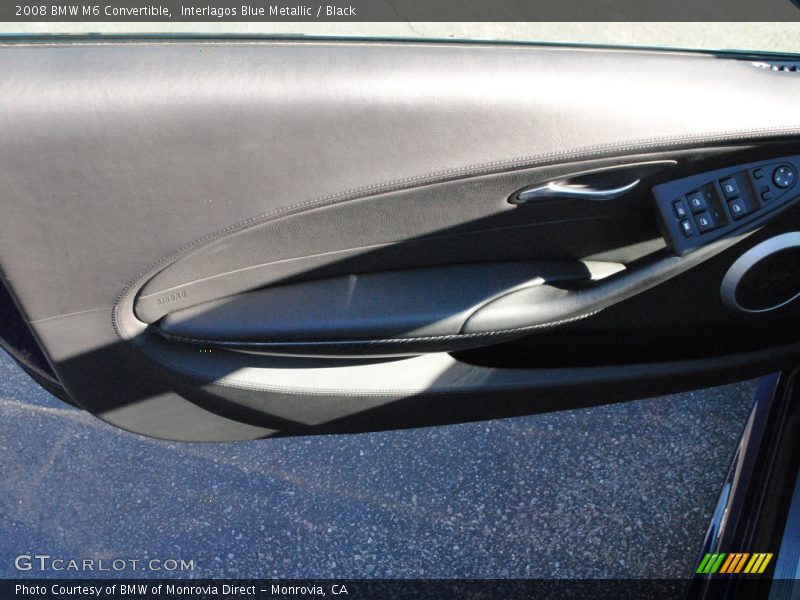 Interlagos Blue Metallic / Black 2008 BMW M6 Convertible