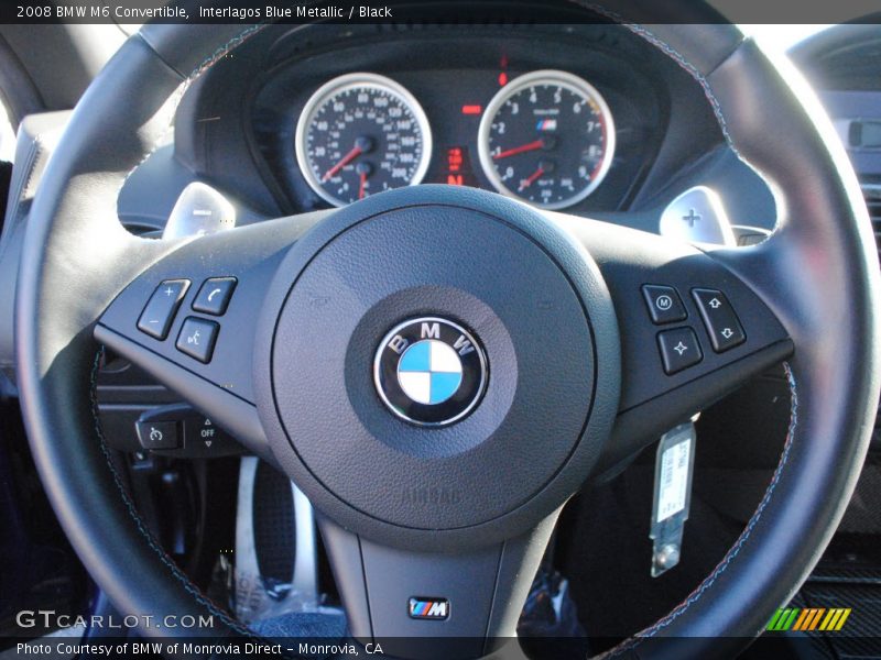 Interlagos Blue Metallic / Black 2008 BMW M6 Convertible