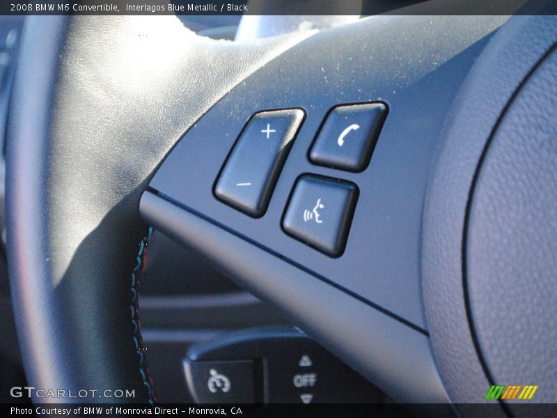 Interlagos Blue Metallic / Black 2008 BMW M6 Convertible