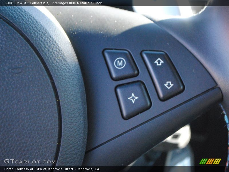 Interlagos Blue Metallic / Black 2008 BMW M6 Convertible