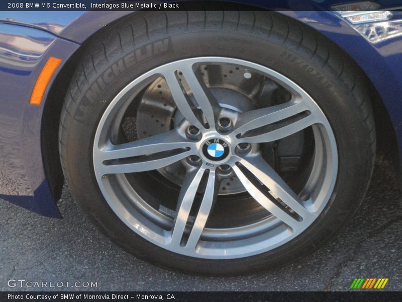 Interlagos Blue Metallic / Black 2008 BMW M6 Convertible