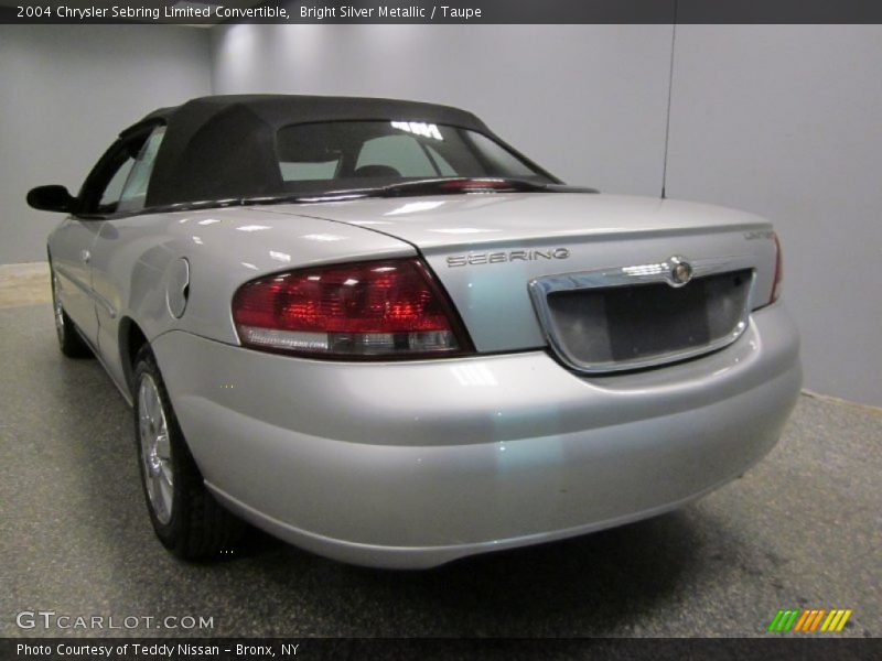 Bright Silver Metallic / Taupe 2004 Chrysler Sebring Limited Convertible