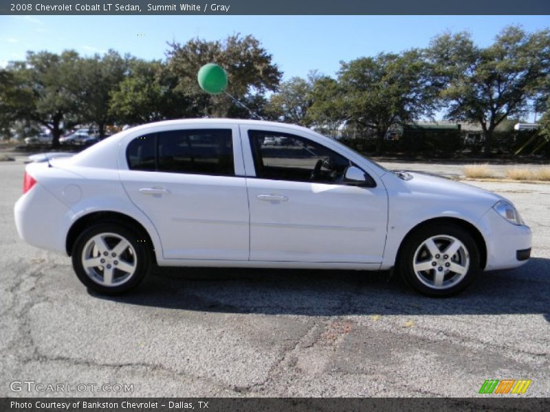 Summit White / Gray 2008 Chevrolet Cobalt LT Sedan