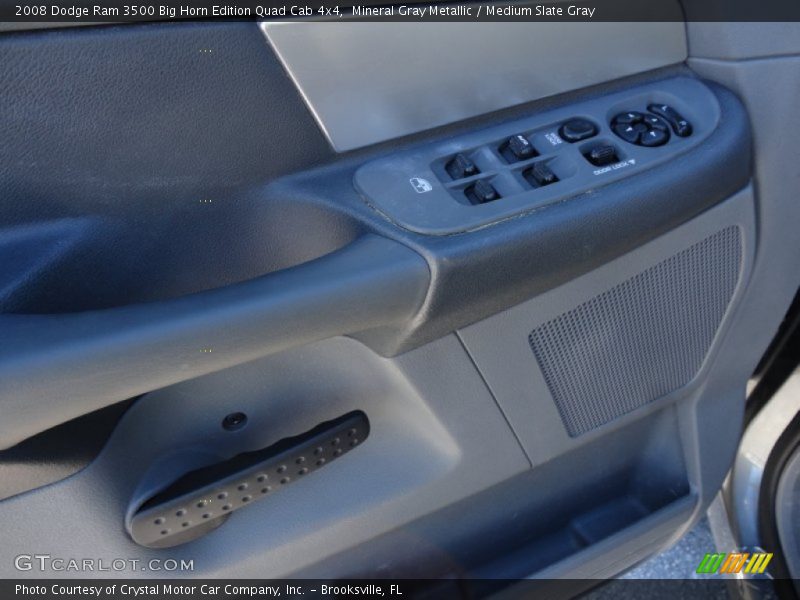 Mineral Gray Metallic / Medium Slate Gray 2008 Dodge Ram 3500 Big Horn Edition Quad Cab 4x4