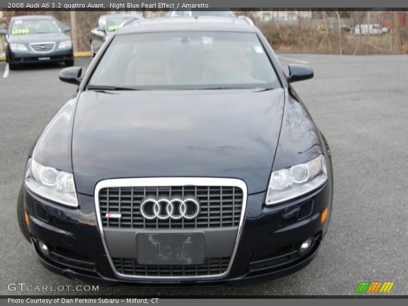 Night Blue Pearl Effect / Amaretto 2008 Audi A6 3.2 quattro Avant