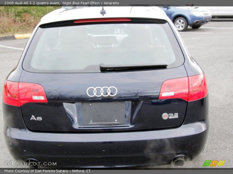 Night Blue Pearl Effect / Amaretto 2008 Audi A6 3.2 quattro Avant