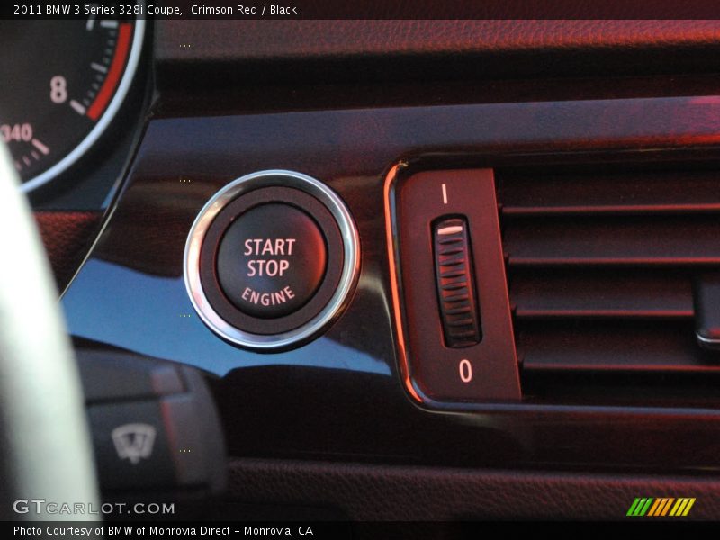 Crimson Red / Black 2011 BMW 3 Series 328i Coupe
