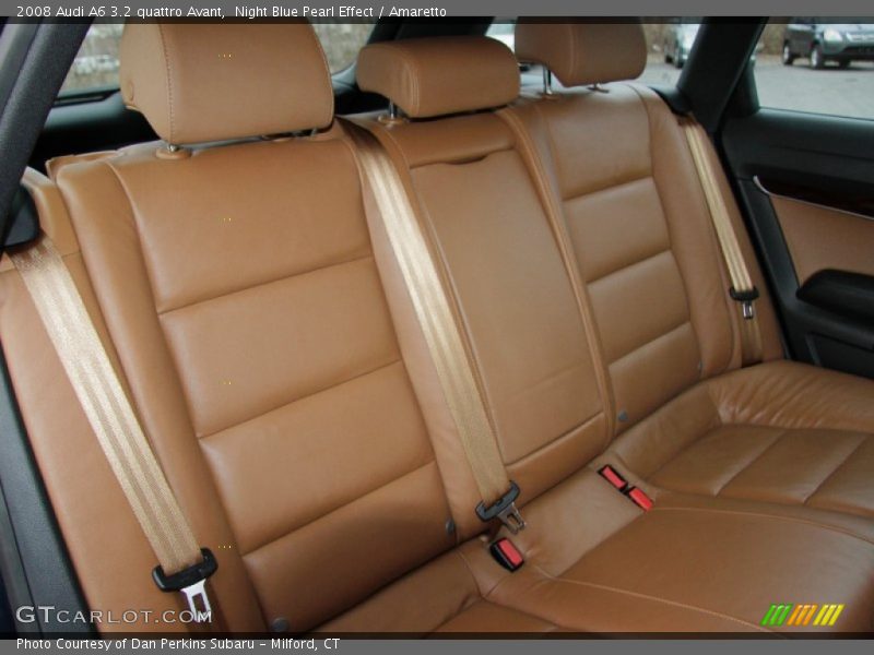 Night Blue Pearl Effect / Amaretto 2008 Audi A6 3.2 quattro Avant