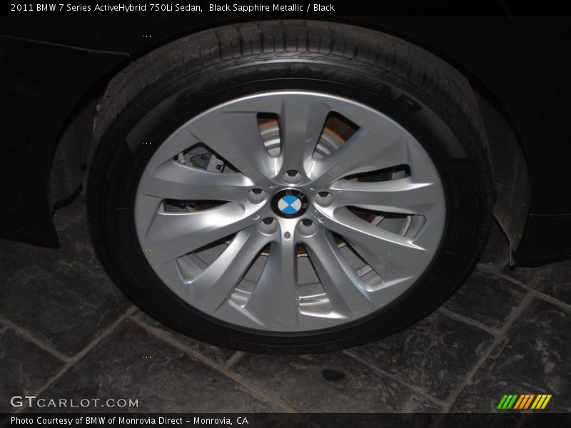  2011 7 Series ActiveHybrid 750Li Sedan Wheel