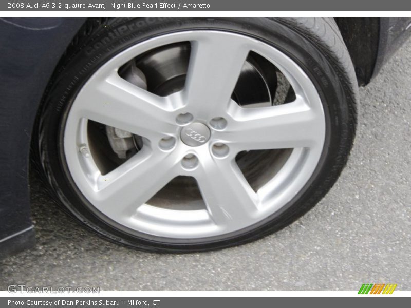 Night Blue Pearl Effect / Amaretto 2008 Audi A6 3.2 quattro Avant