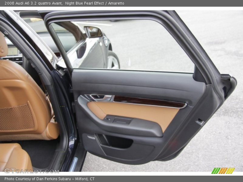 Night Blue Pearl Effect / Amaretto 2008 Audi A6 3.2 quattro Avant