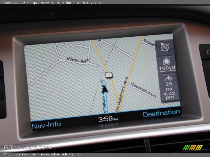 Navigation of 2008 A6 3.2 quattro Avant