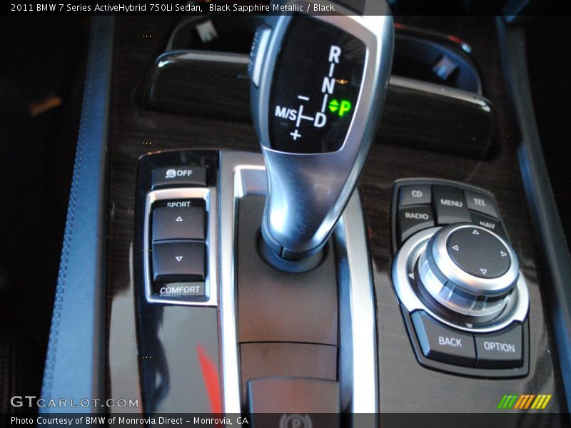  2011 7 Series ActiveHybrid 750Li Sedan 8 Speed Automatic Shifter