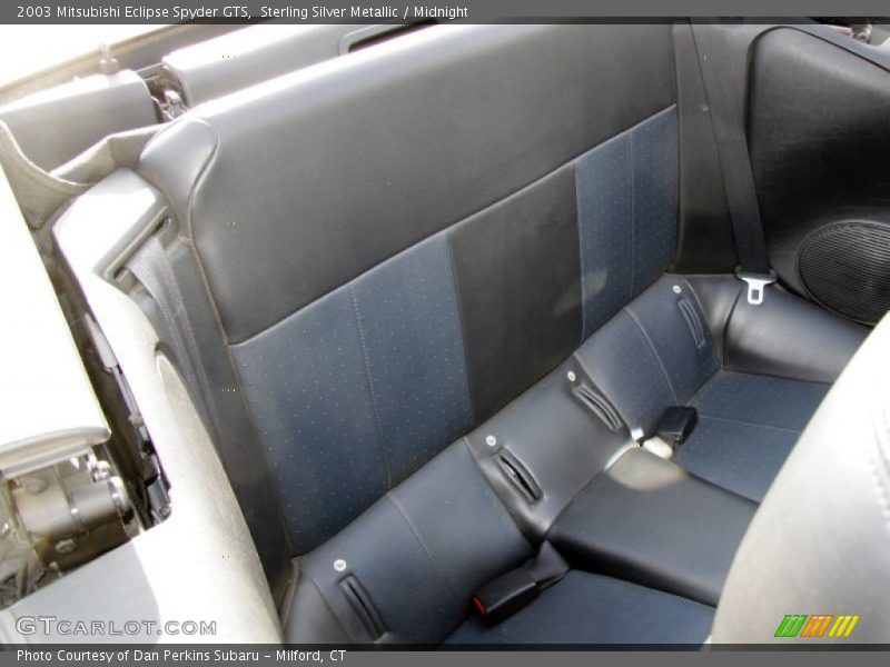Sterling Silver Metallic / Midnight 2003 Mitsubishi Eclipse Spyder GTS