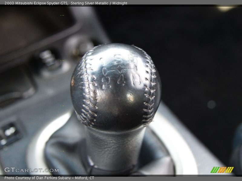 Sterling Silver Metallic / Midnight 2003 Mitsubishi Eclipse Spyder GTS
