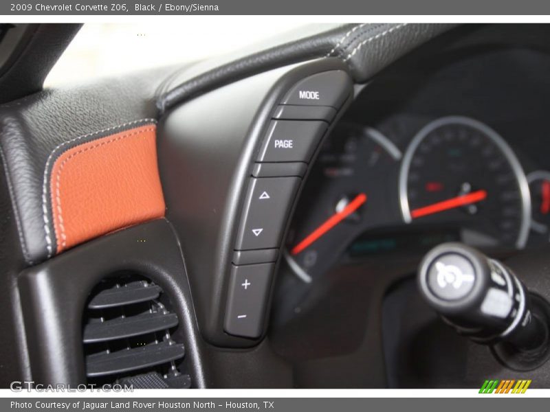 Black / Ebony/Sienna 2009 Chevrolet Corvette Z06