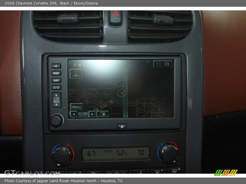 Black / Ebony/Sienna 2009 Chevrolet Corvette Z06