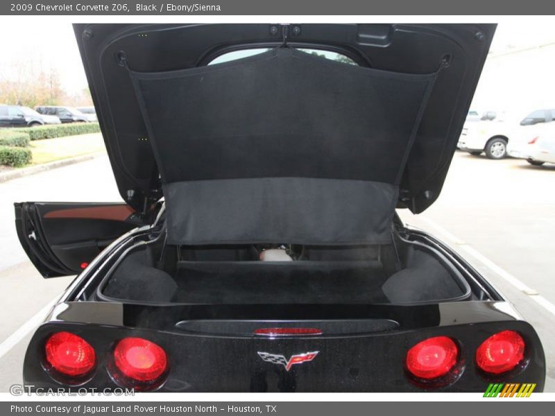 Black / Ebony/Sienna 2009 Chevrolet Corvette Z06