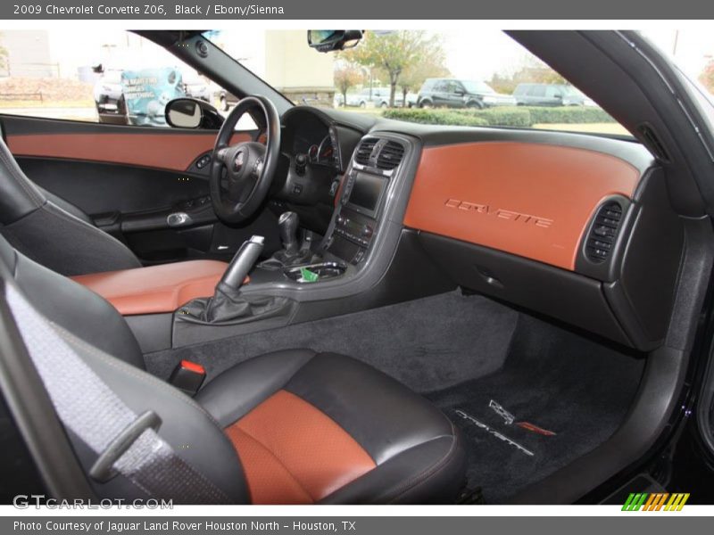  2009 Corvette Z06 Ebony/Sienna Interior