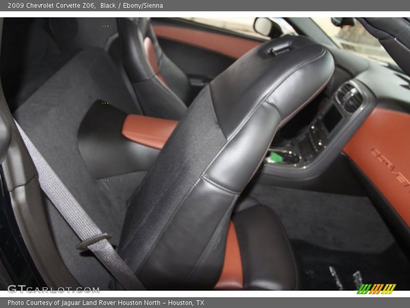 Black / Ebony/Sienna 2009 Chevrolet Corvette Z06