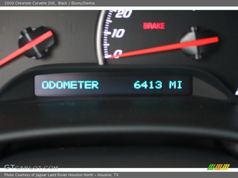 Black / Ebony/Sienna 2009 Chevrolet Corvette Z06