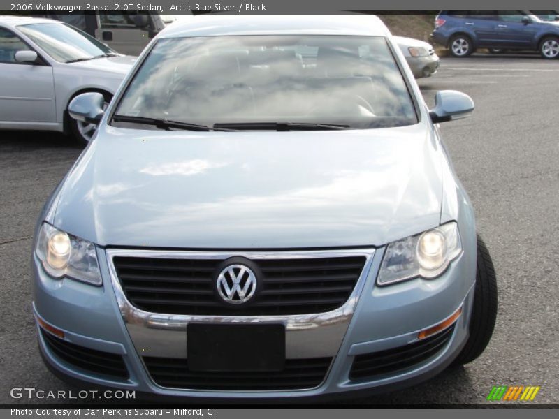 Arctic Blue Silver / Black 2006 Volkswagen Passat 2.0T Sedan