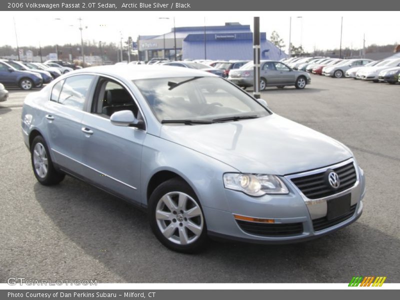 Arctic Blue Silver / Black 2006 Volkswagen Passat 2.0T Sedan