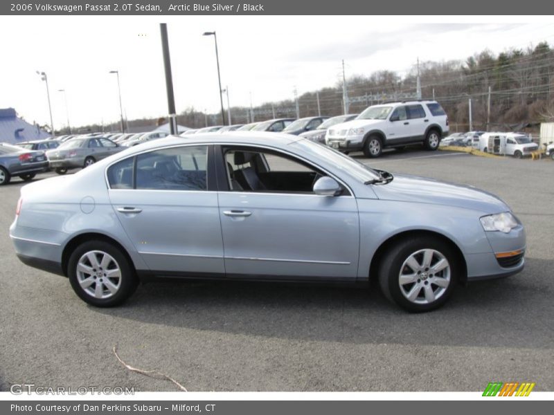 Arctic Blue Silver / Black 2006 Volkswagen Passat 2.0T Sedan