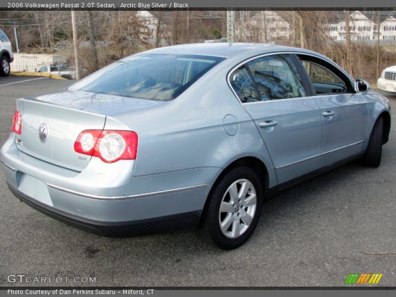 Arctic Blue Silver / Black 2006 Volkswagen Passat 2.0T Sedan