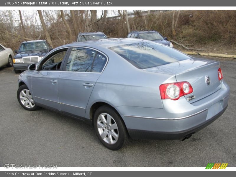 Arctic Blue Silver / Black 2006 Volkswagen Passat 2.0T Sedan