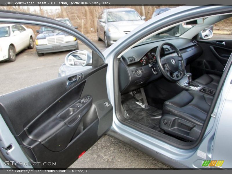 Arctic Blue Silver / Black 2006 Volkswagen Passat 2.0T Sedan
