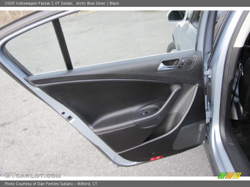 Arctic Blue Silver / Black 2006 Volkswagen Passat 2.0T Sedan