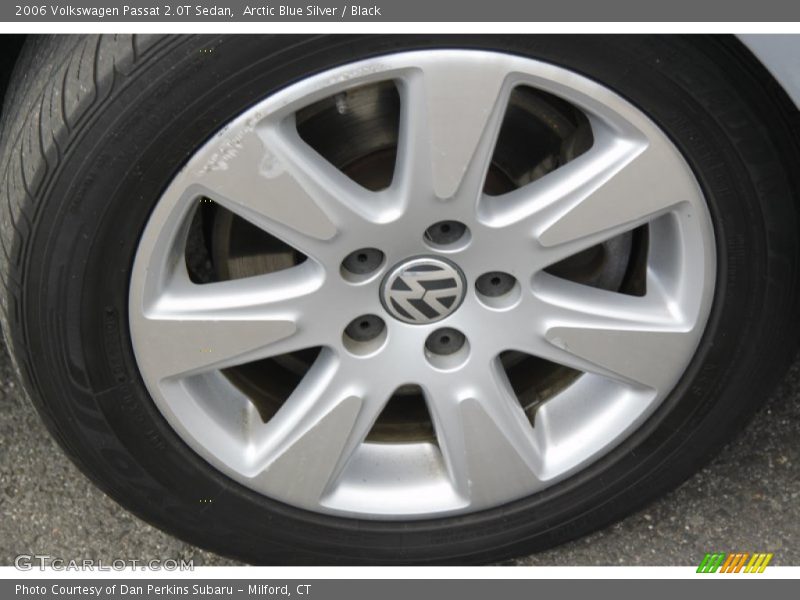 Arctic Blue Silver / Black 2006 Volkswagen Passat 2.0T Sedan