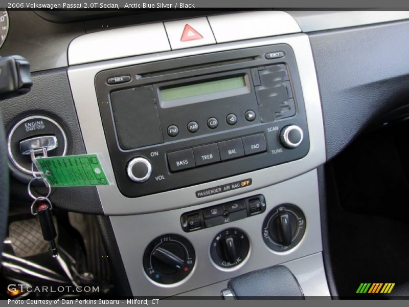 Arctic Blue Silver / Black 2006 Volkswagen Passat 2.0T Sedan