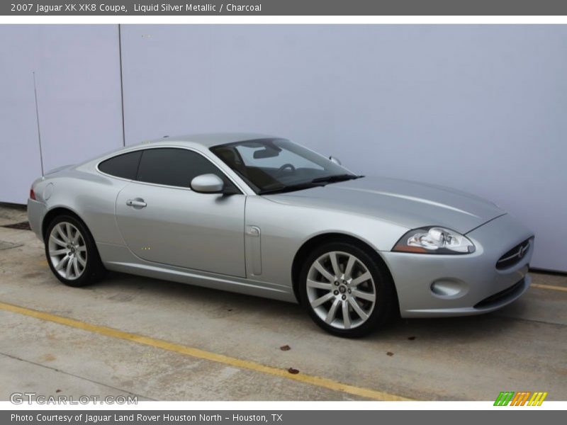  2007 XK XK8 Coupe Liquid Silver Metallic
