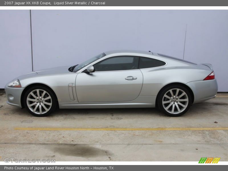  2007 XK XK8 Coupe Liquid Silver Metallic