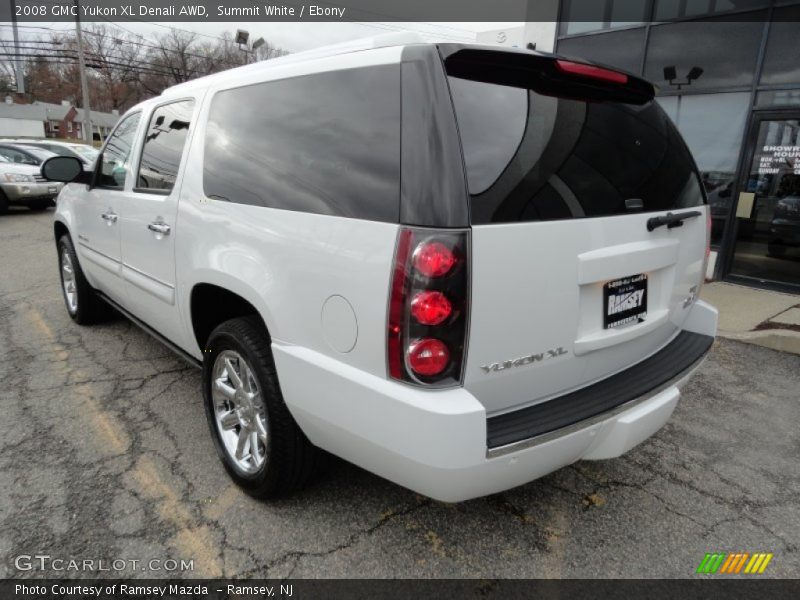 Summit White / Ebony 2008 GMC Yukon XL Denali AWD