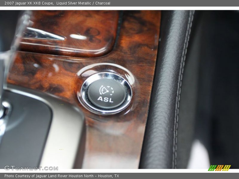 Liquid Silver Metallic / Charcoal 2007 Jaguar XK XK8 Coupe