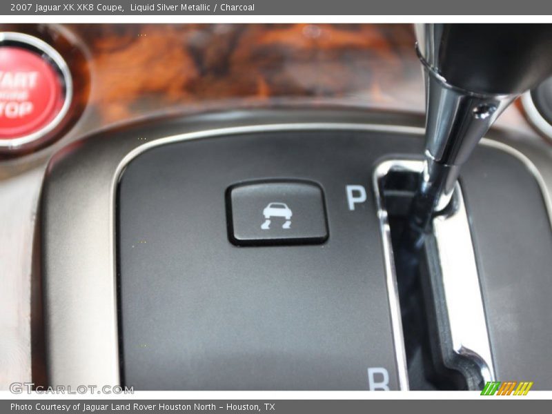 Liquid Silver Metallic / Charcoal 2007 Jaguar XK XK8 Coupe