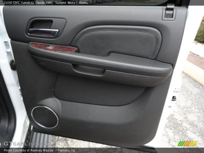 Summit White / Ebony 2008 GMC Yukon XL Denali AWD